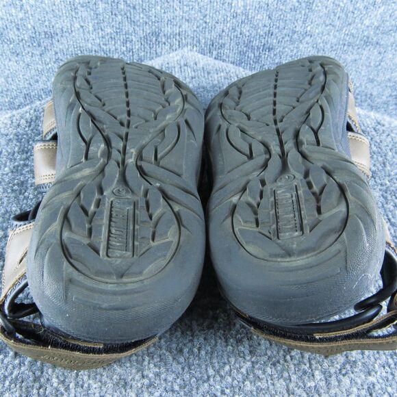 Khombu Travis Men Fisherman Sandals Size 9 Medium‎ Brown Synthetic Drawstring - Picture 9 of 10